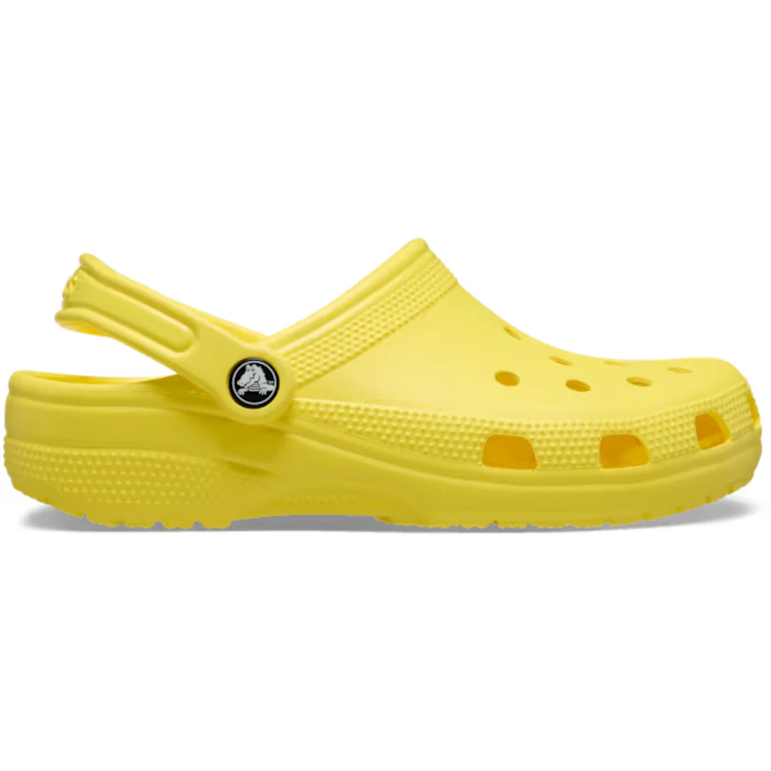 Crocs Unisex Classic Clogs (10001-77J) Cyber Yellow [GD] - Image 3