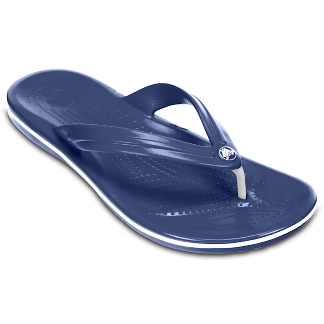 Crocs Unisex Crocband Flip Flops (11033-410) Navy - Image 3