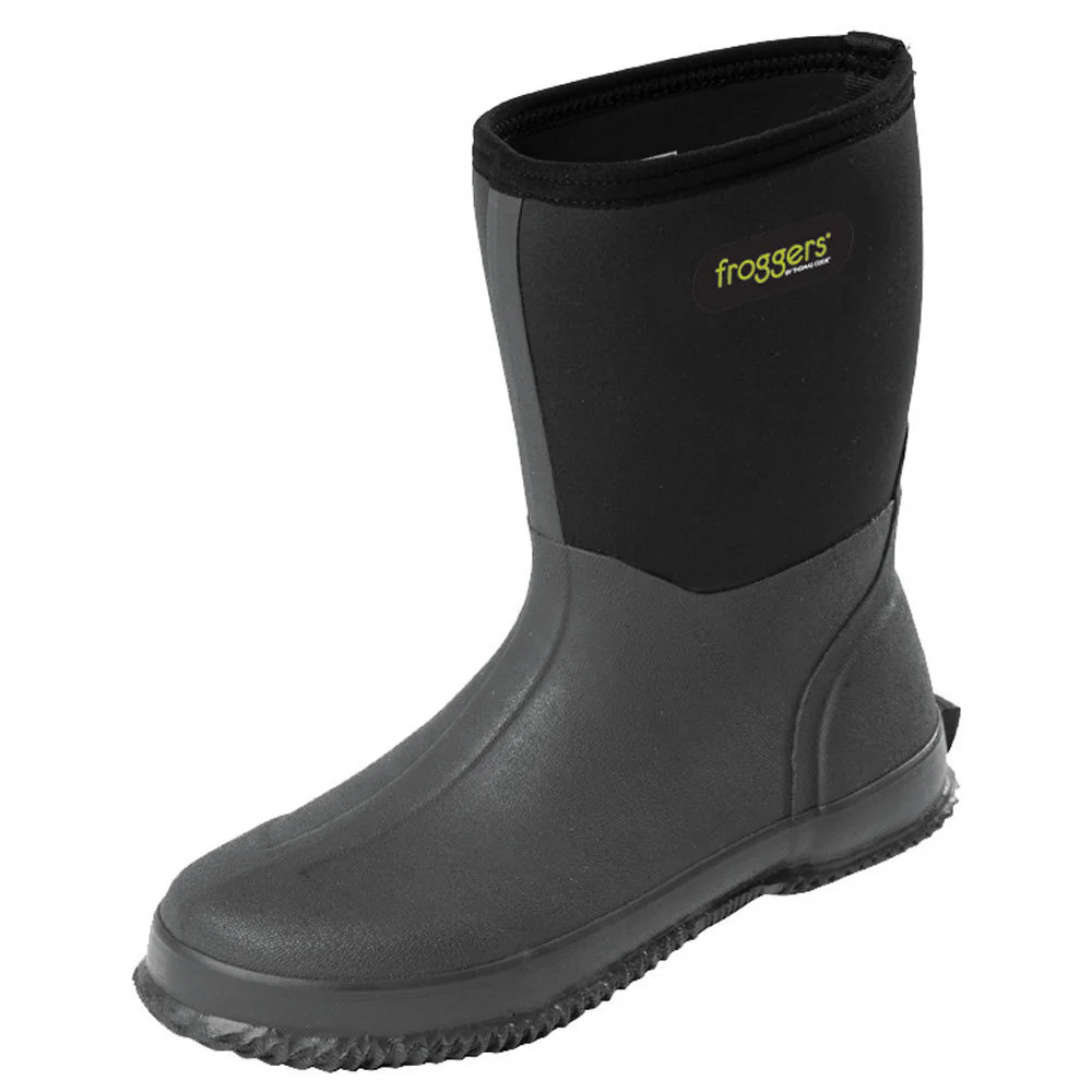 Thomas Cook Mens Froggers Scrub Boots (TCP18129) Black - Image 4