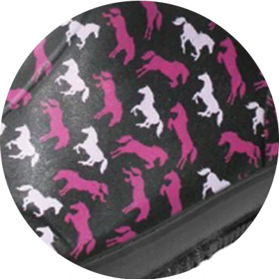 Thomas Cook Womens Froggers Scrub Boots (TCP28206) Horse print - Image 3