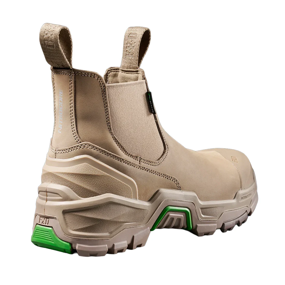 FXD Mens Dura X-3 Slip On Industrial Work Boots (FXWB10) Stone - Image 6