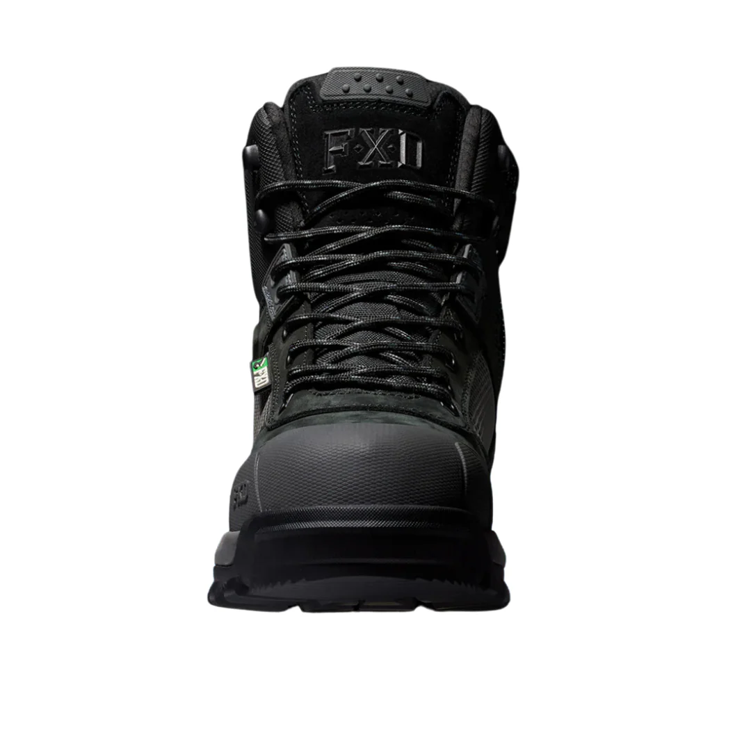 FXD Mens WB-1WP Waterproof Zip Sided Safety Boots (FXWB1WP) Black - Image 6