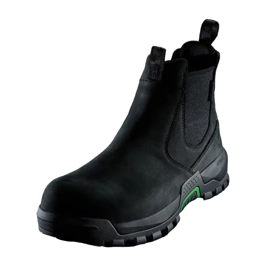 FXD Mens WB-4 Slip-On Safety Boots (FXWB4) Black - Image 2