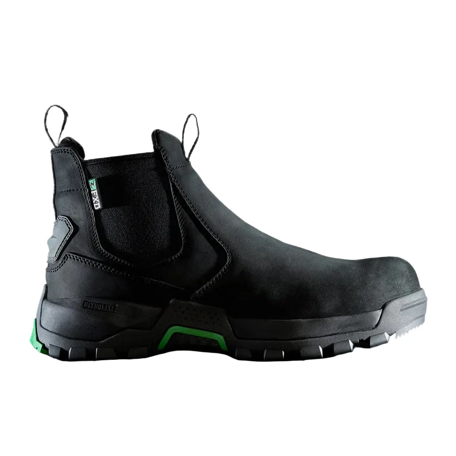 FXD Mens WB-4 Slip-On Safety Boots (FXWB4) Black - Image 3