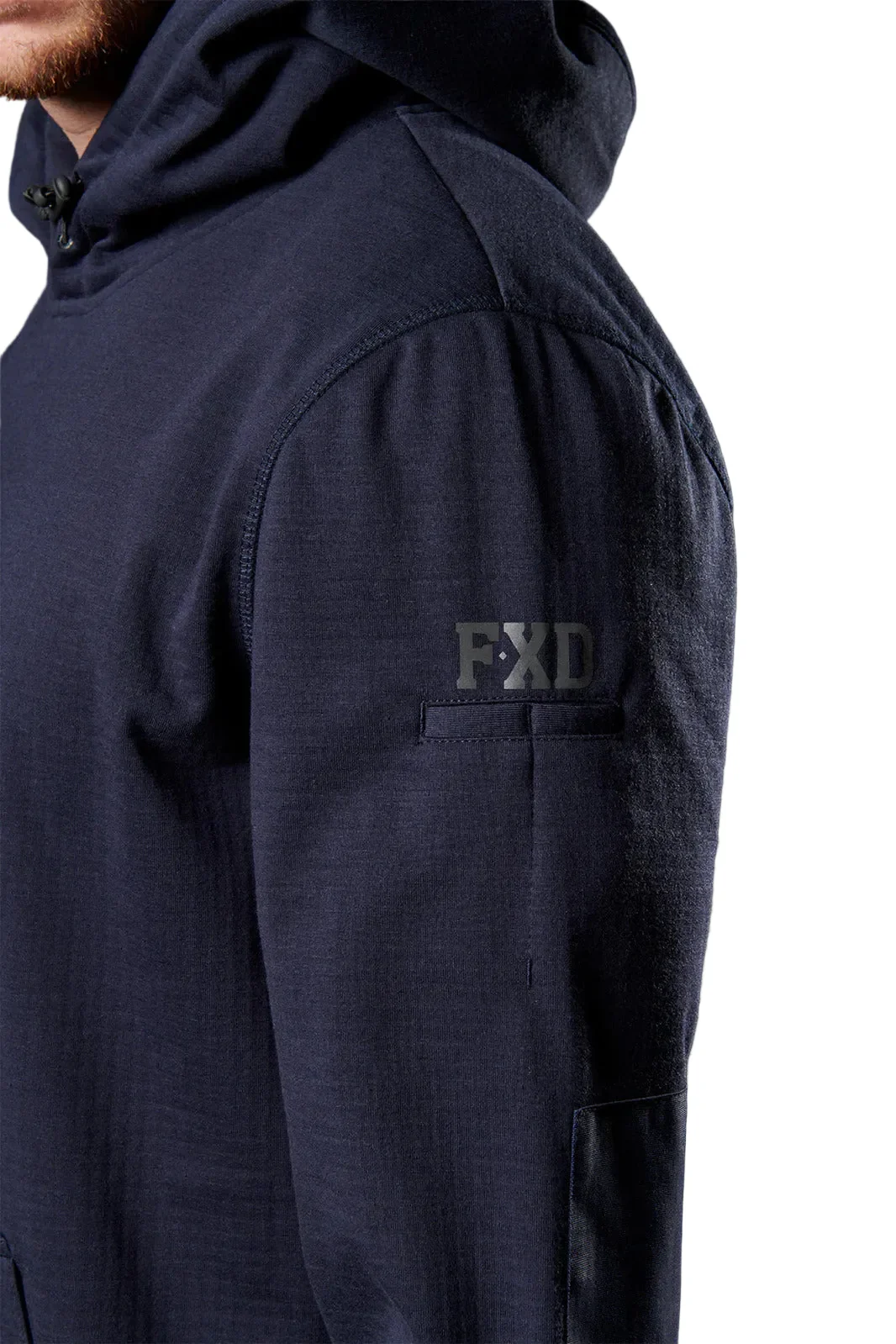 FXD Mens WF-1 Bonded Membrane Fleece Hoodie (FX01903500) Navy - Image 8