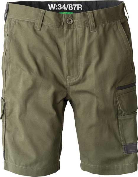 FXD Mens WS-1 Work Shorts (FX01136003) Green [SD] - Image 2