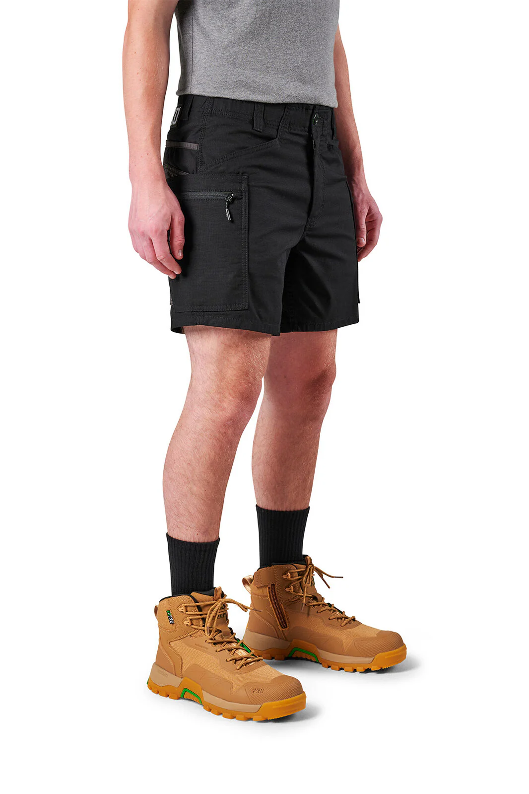 FXD Mens WS-6 Work Shorts (FX02306021) Black - Image 3