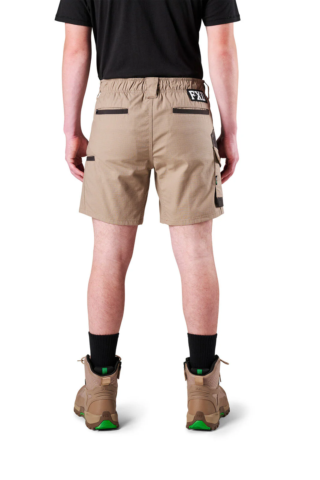 FXD Mens WS-7 Work Shorts (FX02306022) Khaki - Image 4