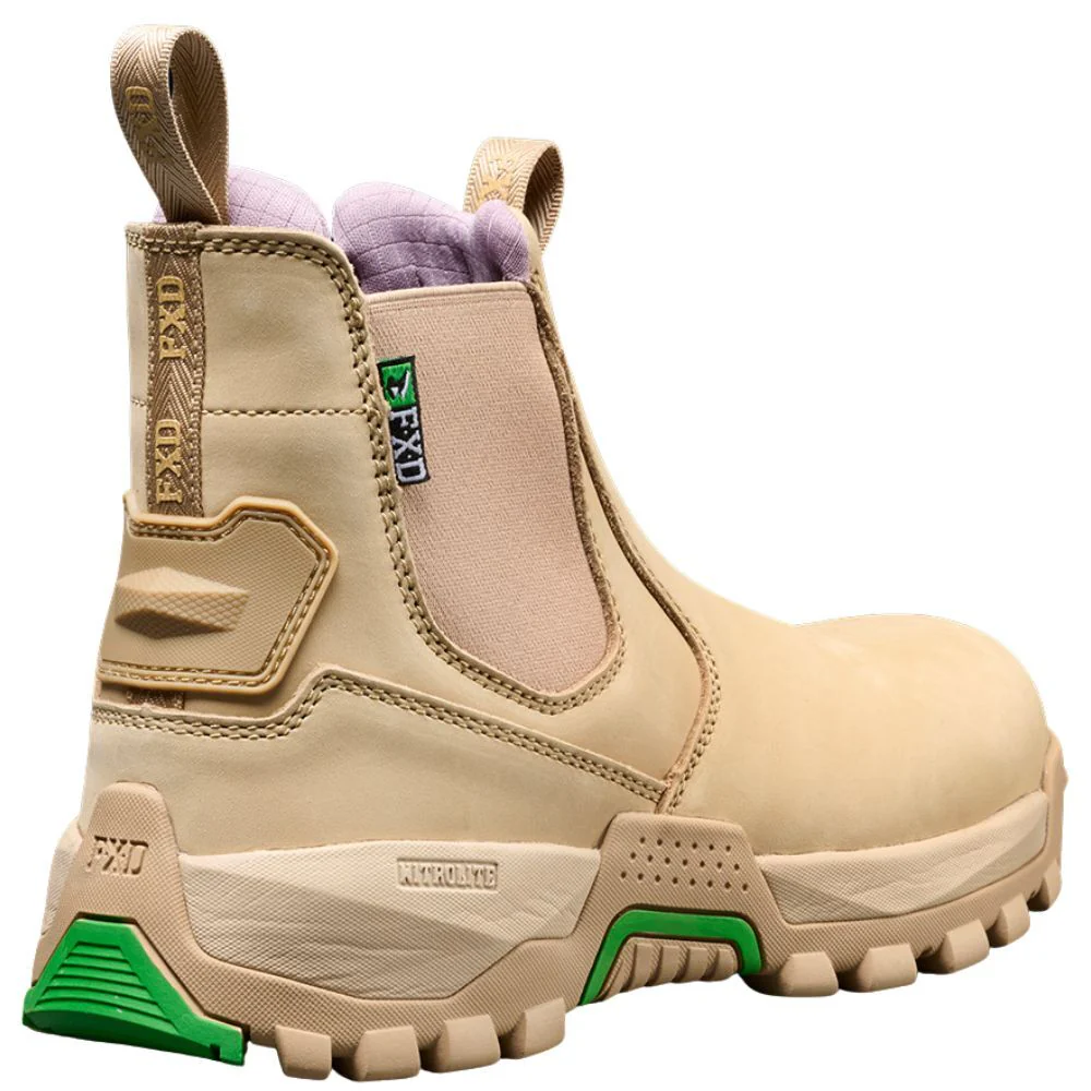 FXD Womens WB-4W Slip On Work Boots (FXWB4W) Clay - Image 9