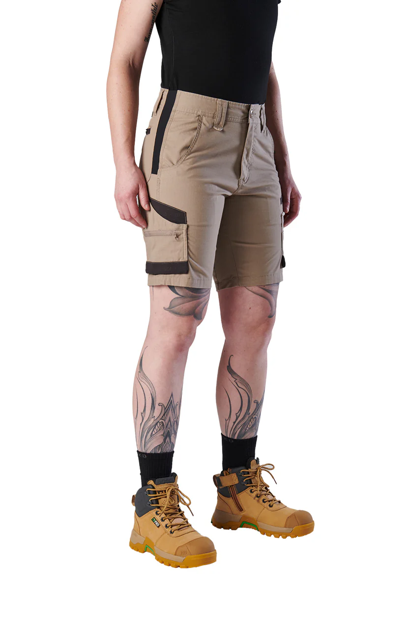FXD Womens Work Shorts (WS-5W) Khaki - Image 3