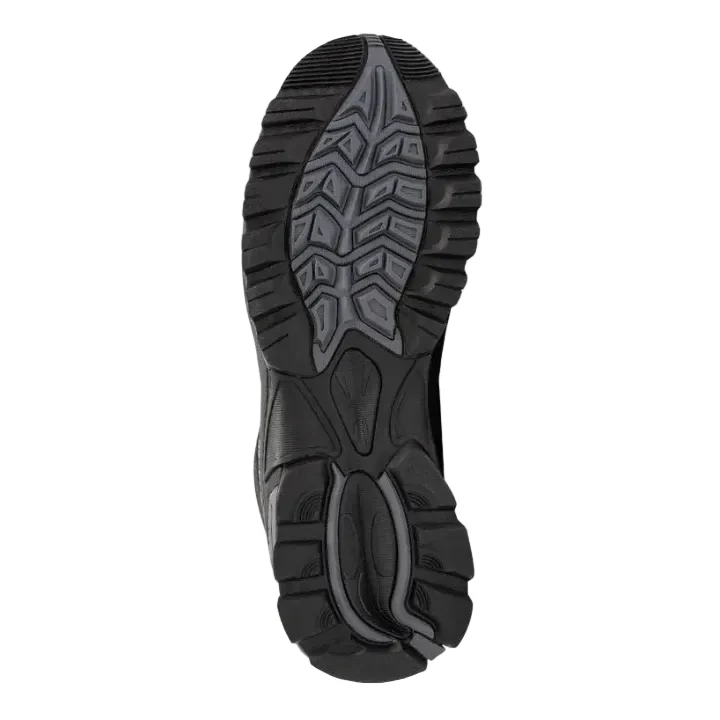 Hi-Tec Mens Raven Mid WP Hiking Boots (HOMRN2) Black/Charcoal - Image 5