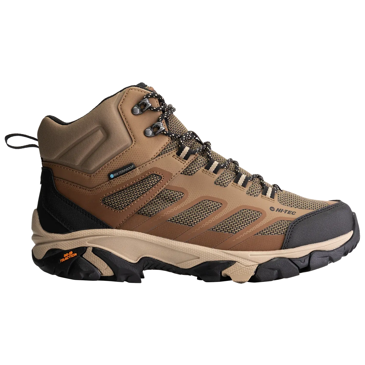 Hi-Tec Mens Ravus 2.0 Mid WP Hiking Boots (HOM2R1) Toffee/Tannin [SD] - Image 4