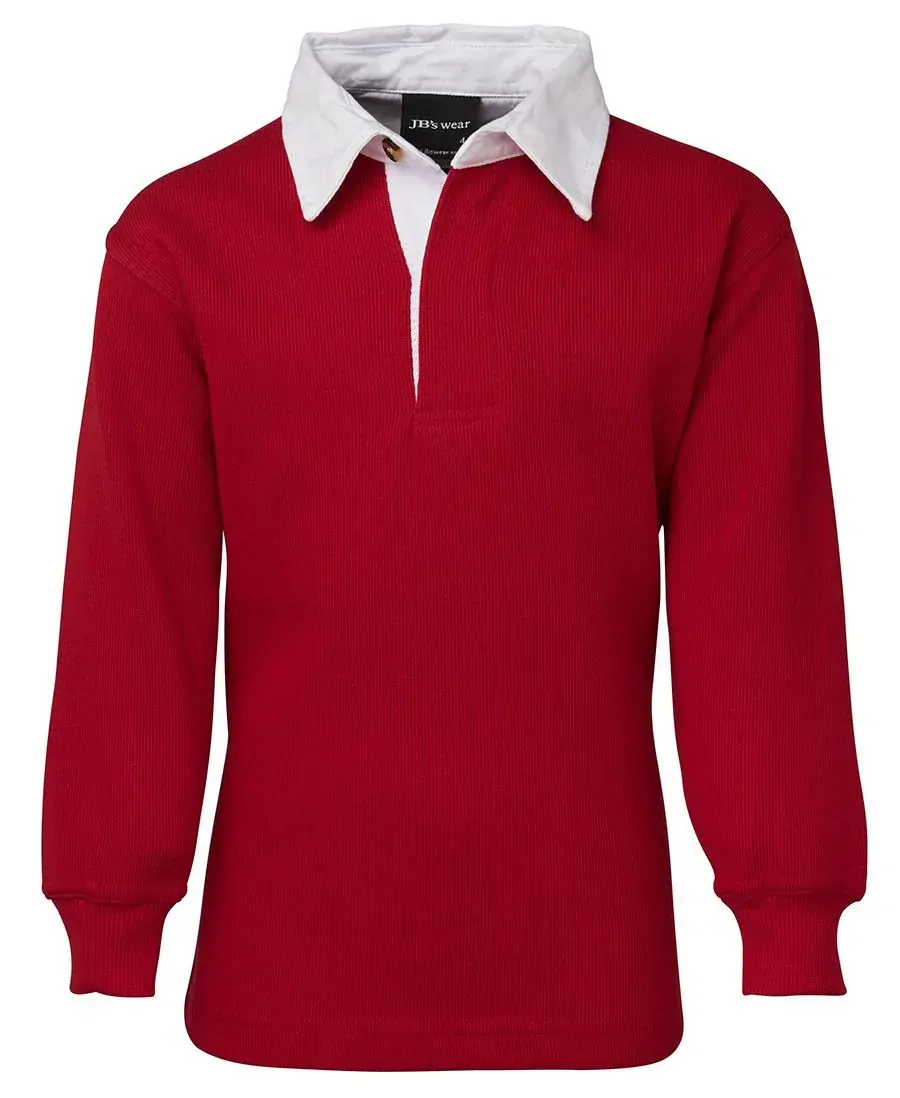 JB's Childrens Rugby (3KRGCW) Red/White [SD]