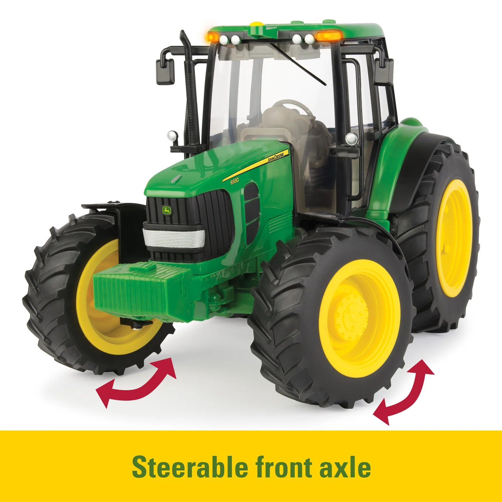 John Deere Childrens Big Farm JD Tractor with Wagon (46077) - Image 5