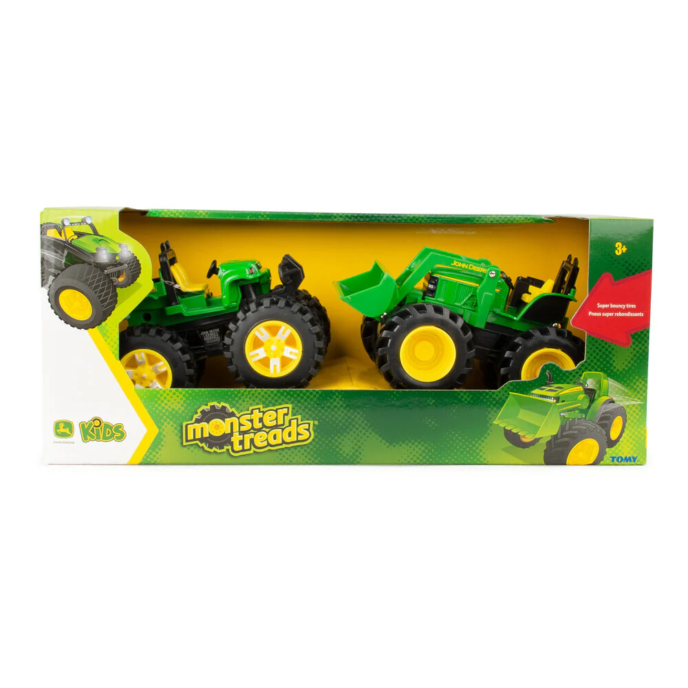 John Deere Childrens Die Cast Monster Treads - 2 Pack (37563) - Image 2