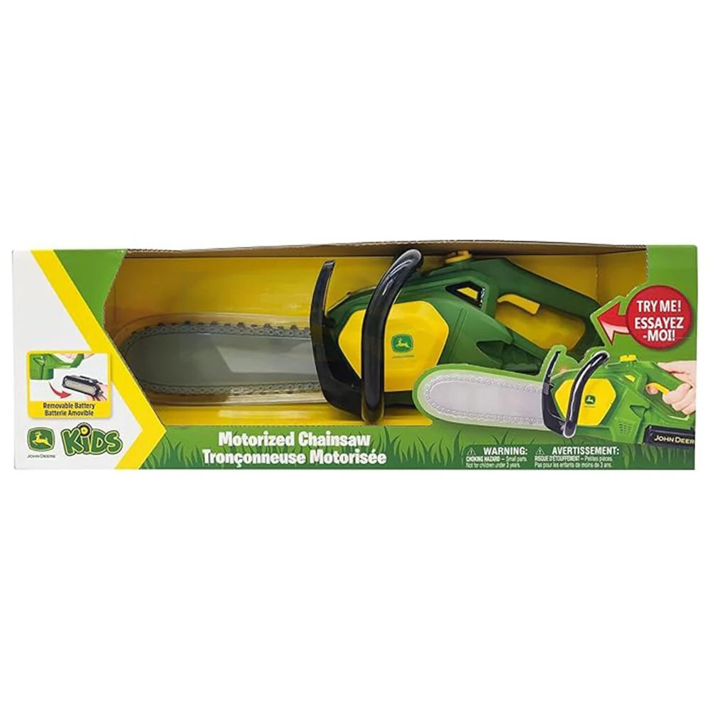 John Deere Childrens Motorised Chainsaw (470681) - Image 2