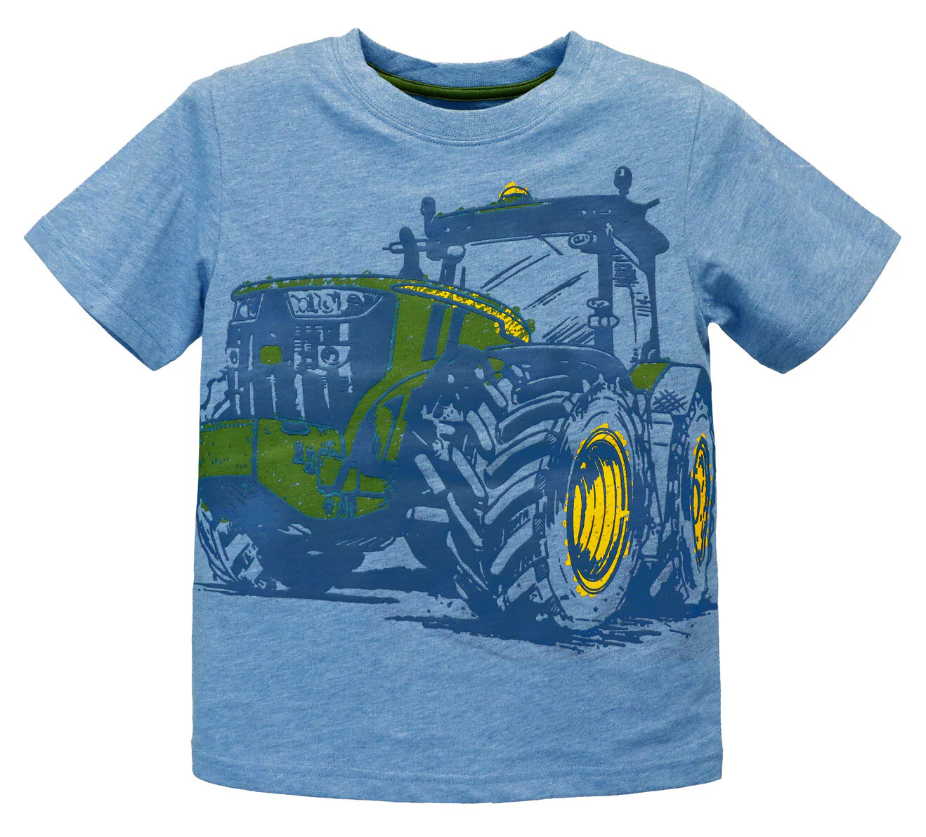 John Deere Childrens Tractor Tee (MCPB3T313B) Blue