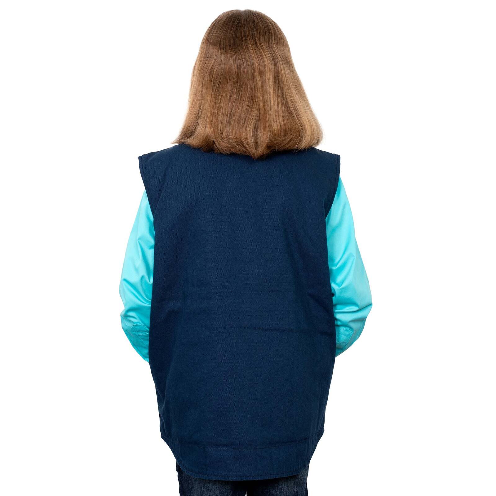 Just Country Childrens Diamantina Vest (BWOV2301) Navy [AD] - Image 2