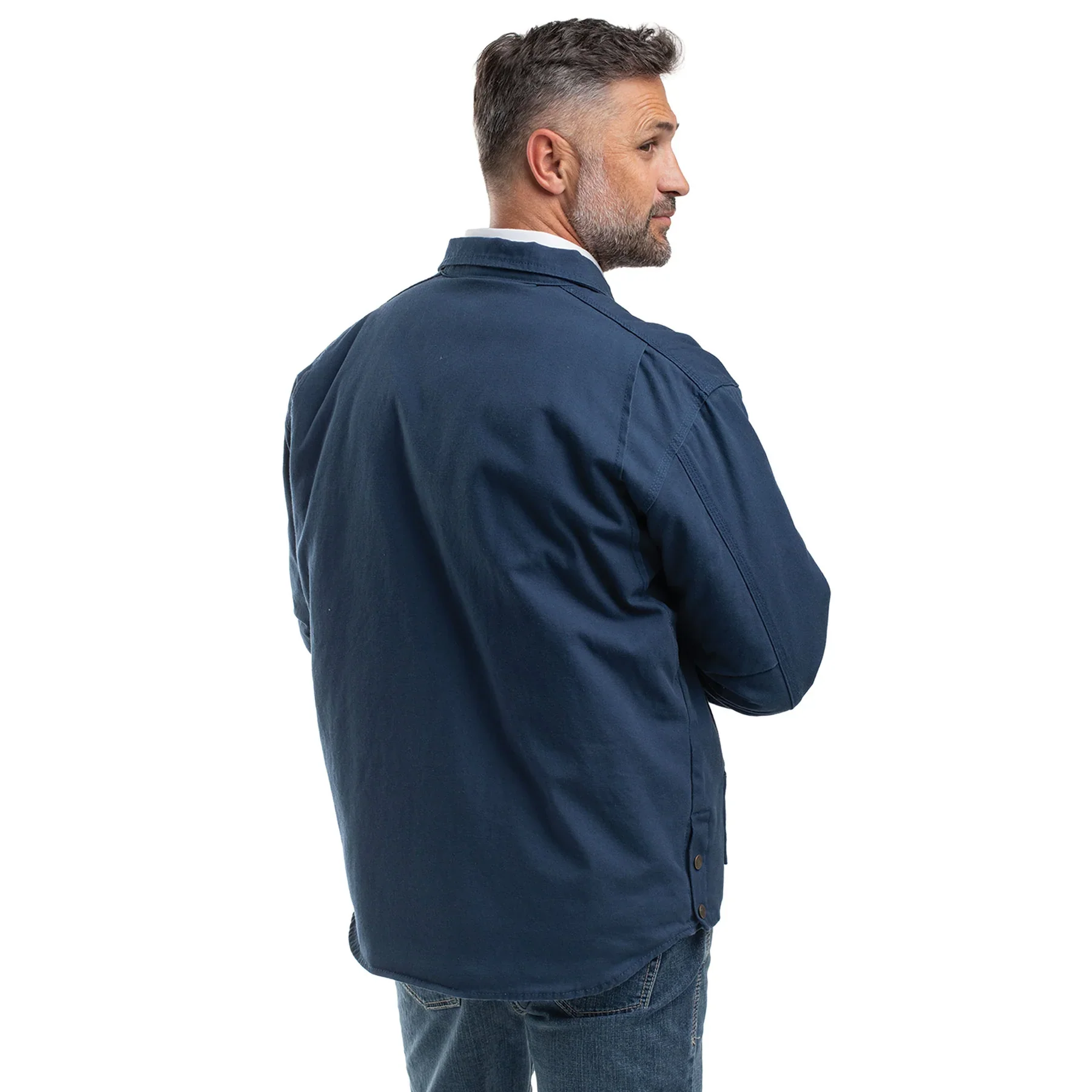 Just Country Unisex Diamantina Jacket (MWOJ2301) Navy - Image 4