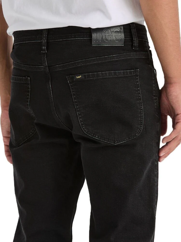 Lee Originals Mens L100 Slim Jeans (L/067107/YK9) Soft Black [SD] - Image 4