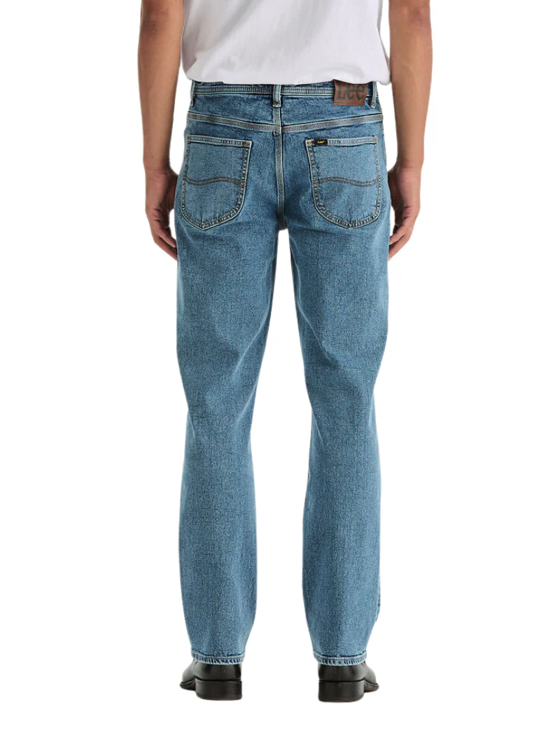 Lee Originals Mens L101 Straight Jeans (L/067105/481) Blue Stone [SD] - Image 3