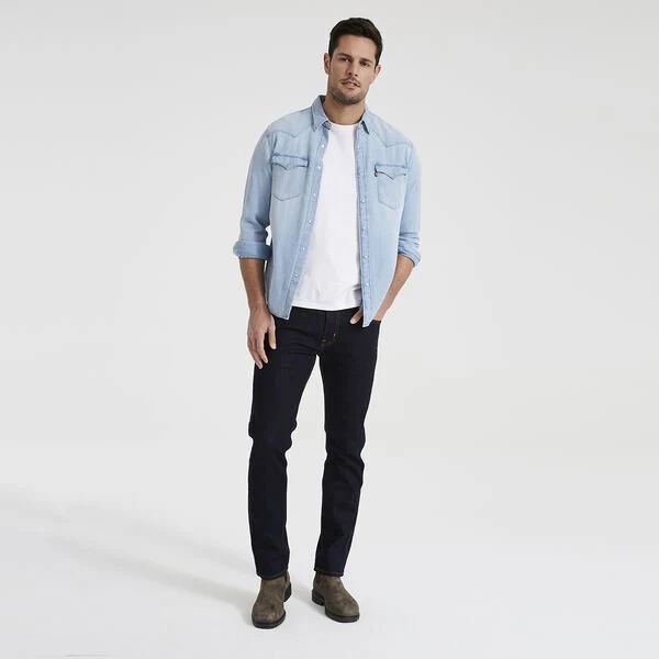 Levi's Mens 511 Workwear Slim Fit Jeans (58830-0000) Indigo Rinse - Image 8