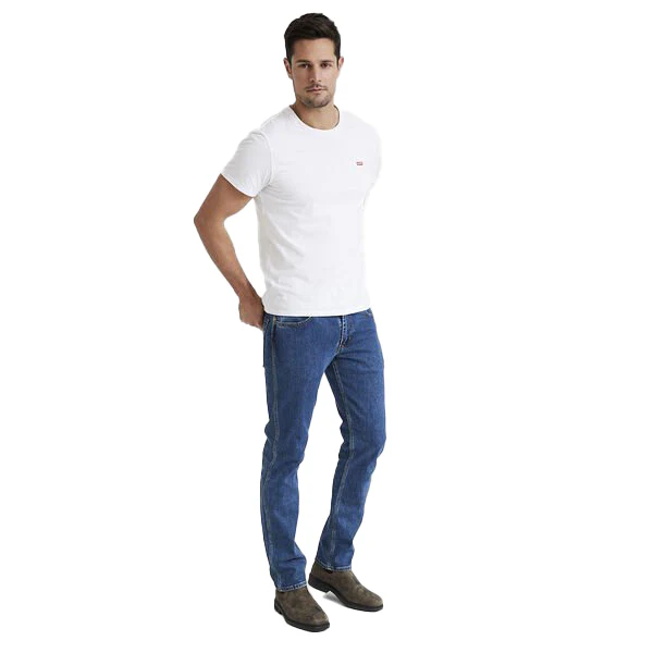 Levi's Mens 511 Workwear Slim Fit Jeans (58830-0006) Medium Stone Wash - Image 5