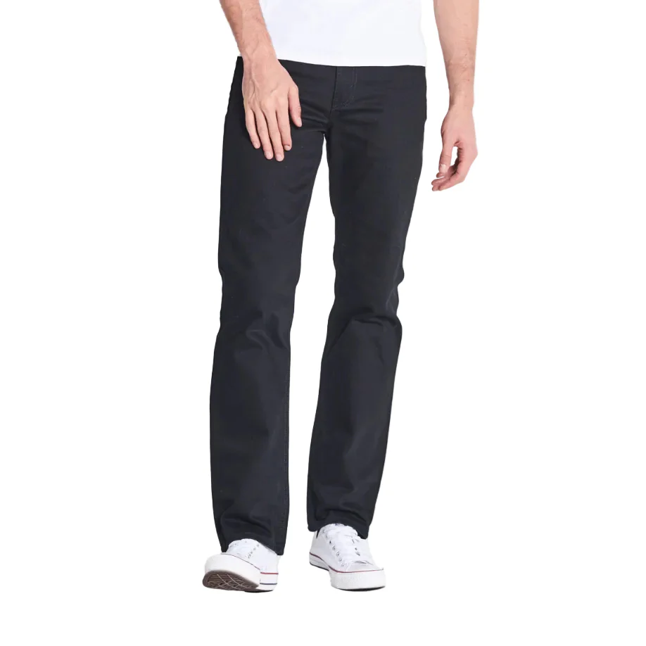 Levi's Mens 516 Straight Fit Jeans (50516-0019) Black Rinse