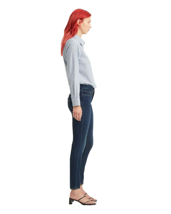 Levi's Womens 311 Shaping Skinny Jeans (19626-0403) Blue Swell - Image 4