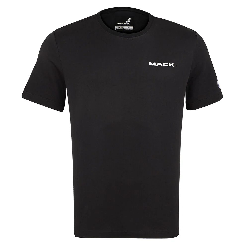 Mack Mens Blood Sweat Gears S/S Crew Neck Tee (MKSSGT002BB) Black - Image 2