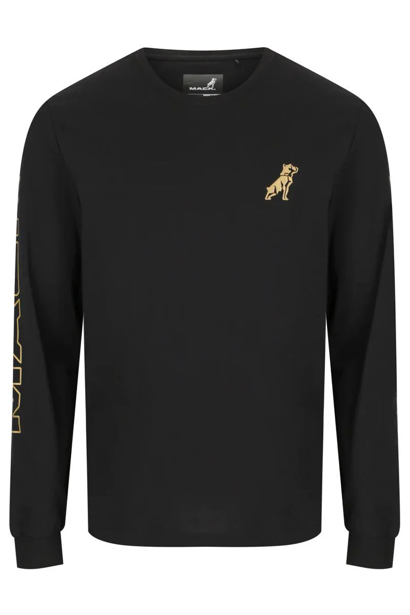Mack Mens Classic L/S Tee (MKLSCT001BB) Black