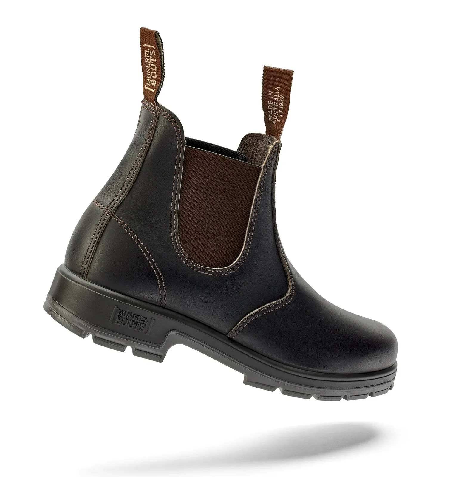 Mongrel Unisex K9 Boots (K91030) Claret Oil Kip - Image 2