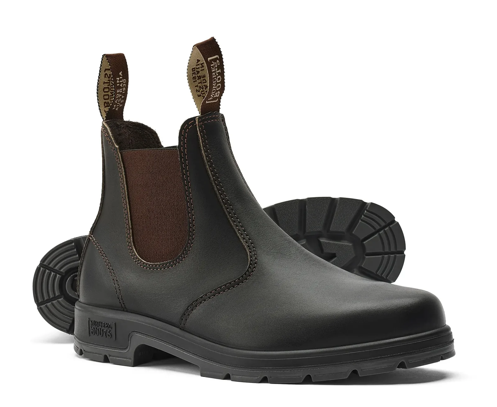 Mongrel Unisex K9 Boots (K91030) Claret Oil Kip - Image 5