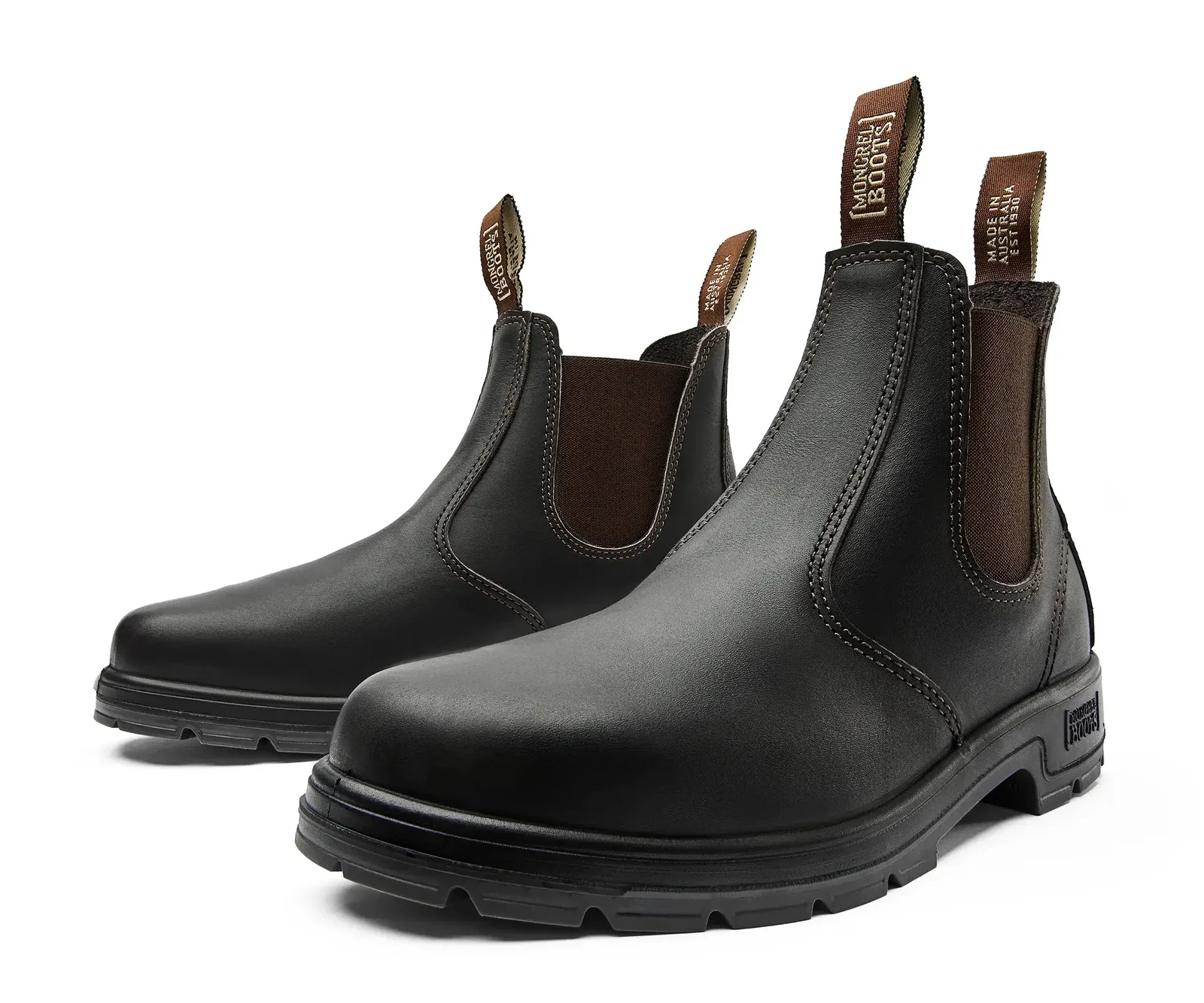 Mongrel Unisex K9 Boots (K91030) Claret Oil Kip - Image 6