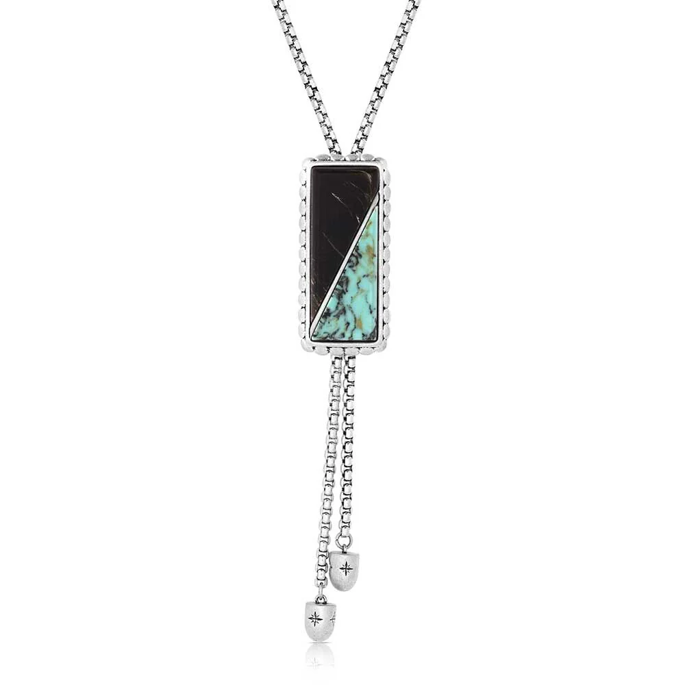 Montana Silversmiths Double Essence Bolo Necklace (NC6011)