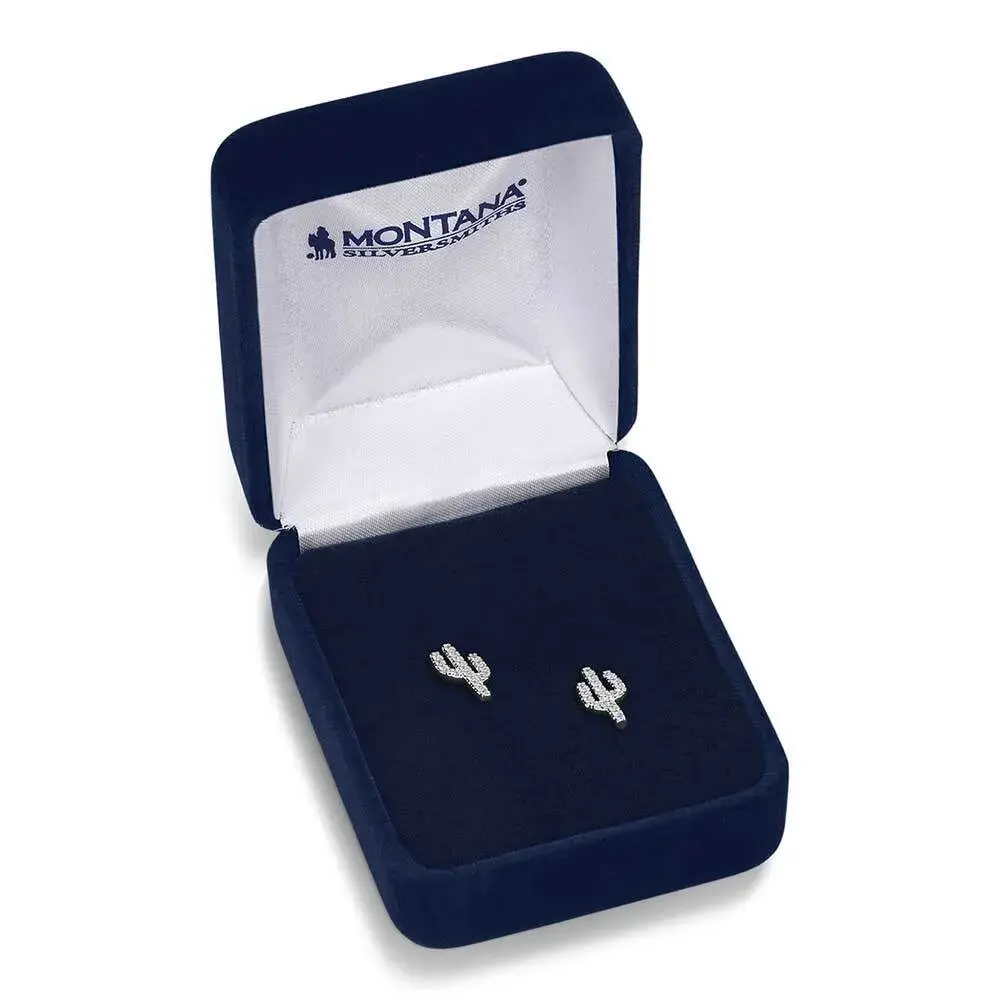 Montana Silversmiths Sparkling Saguaro Earrings (ER5868) - Image 3