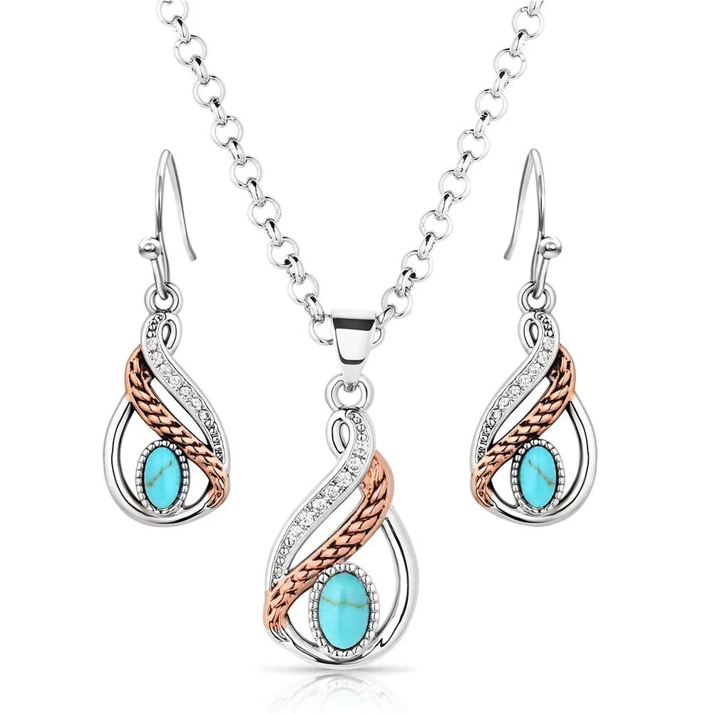 Montana Silversmiths Woven Dreams Jewellery Set (JS6119)