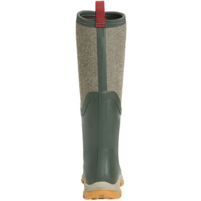 Muck Boots Womens Artic Sport II Tall Boots (MAS2T3TW) Dark Olive/Herringbone - Image 4