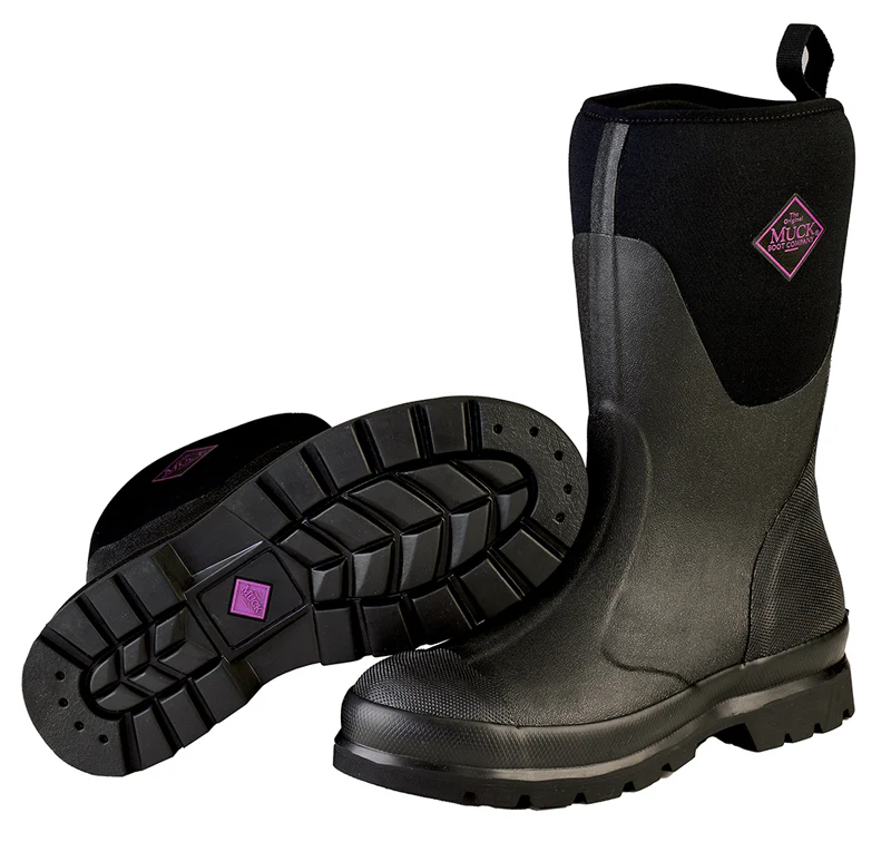 Muck Boots Womens Chore Mid Boots (MWCHM000) Black - Image 8