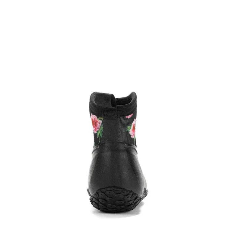 Muck Boots Womens Muckster II Ankle Boots (MM2AW1ROS) Black/Roses - Image 4