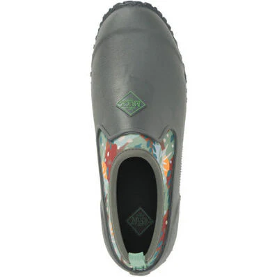 Muck Boots Womens Muckster II Low Shoes (SM2LW-102) Grey Floral [SD] - Image 4