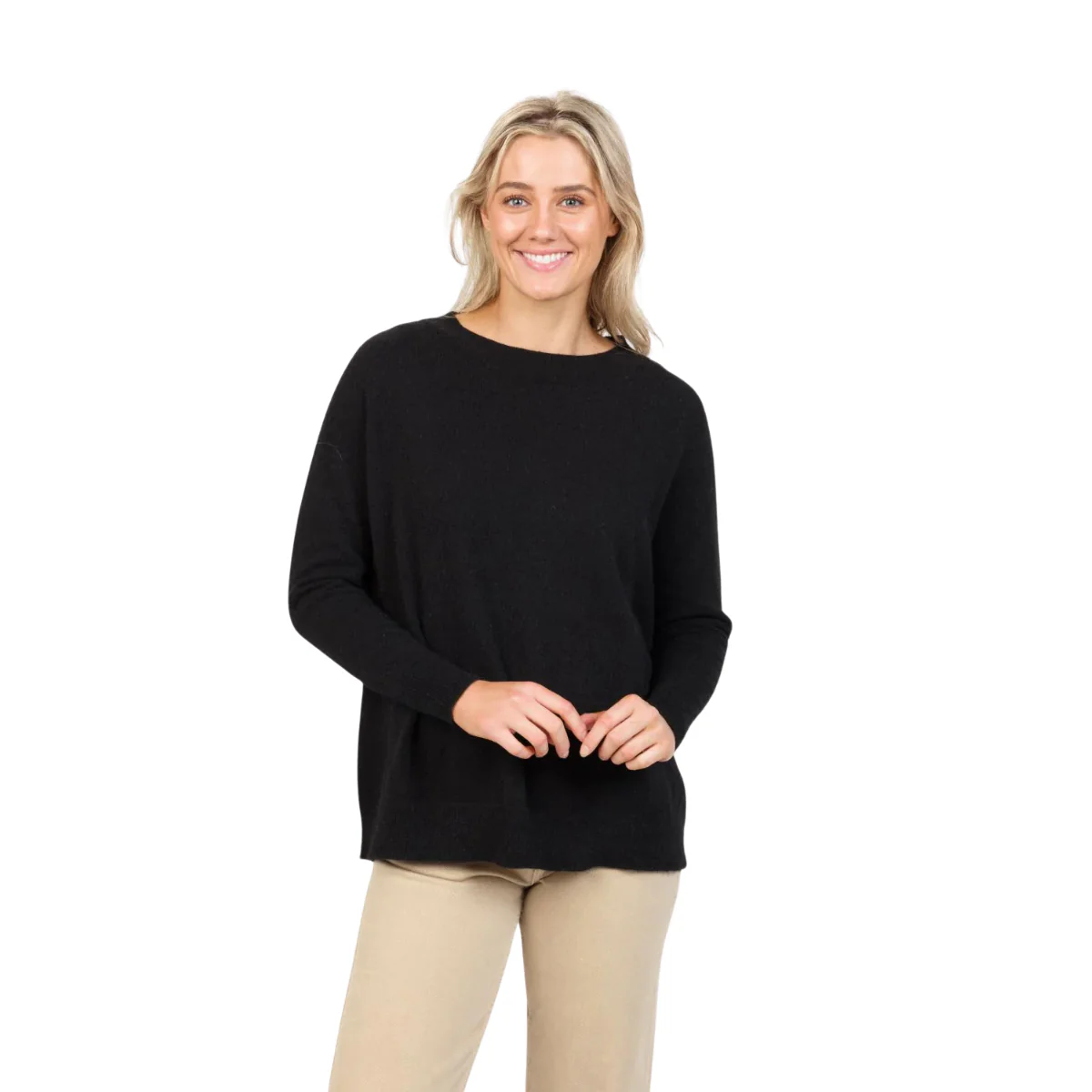 Native World Womens Lounge Sweater (NB816) Black