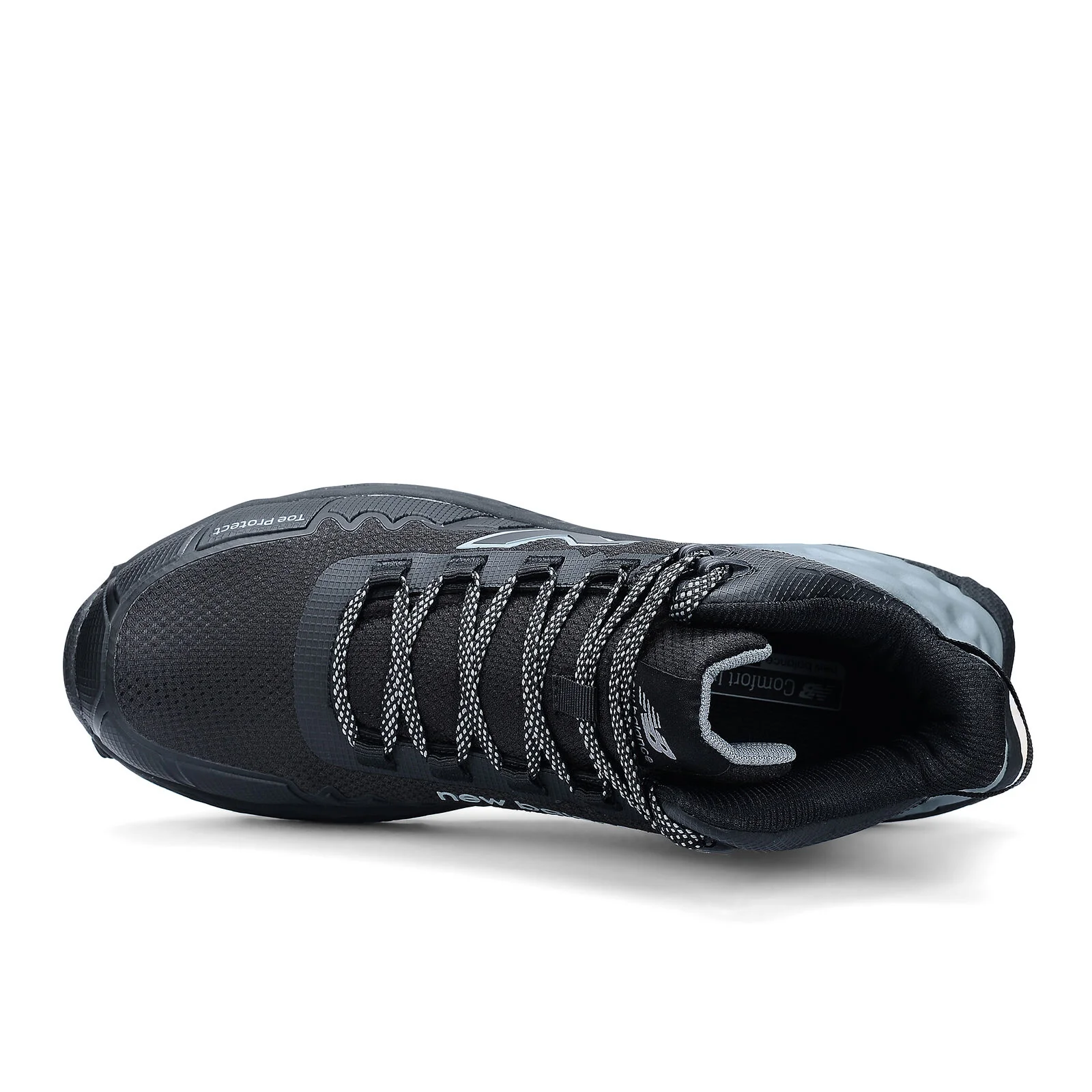 New Balance Mens Cremorne Mid Cut Safety Sneakers (MEFCMCAPBG) Black/Grey - Image 4