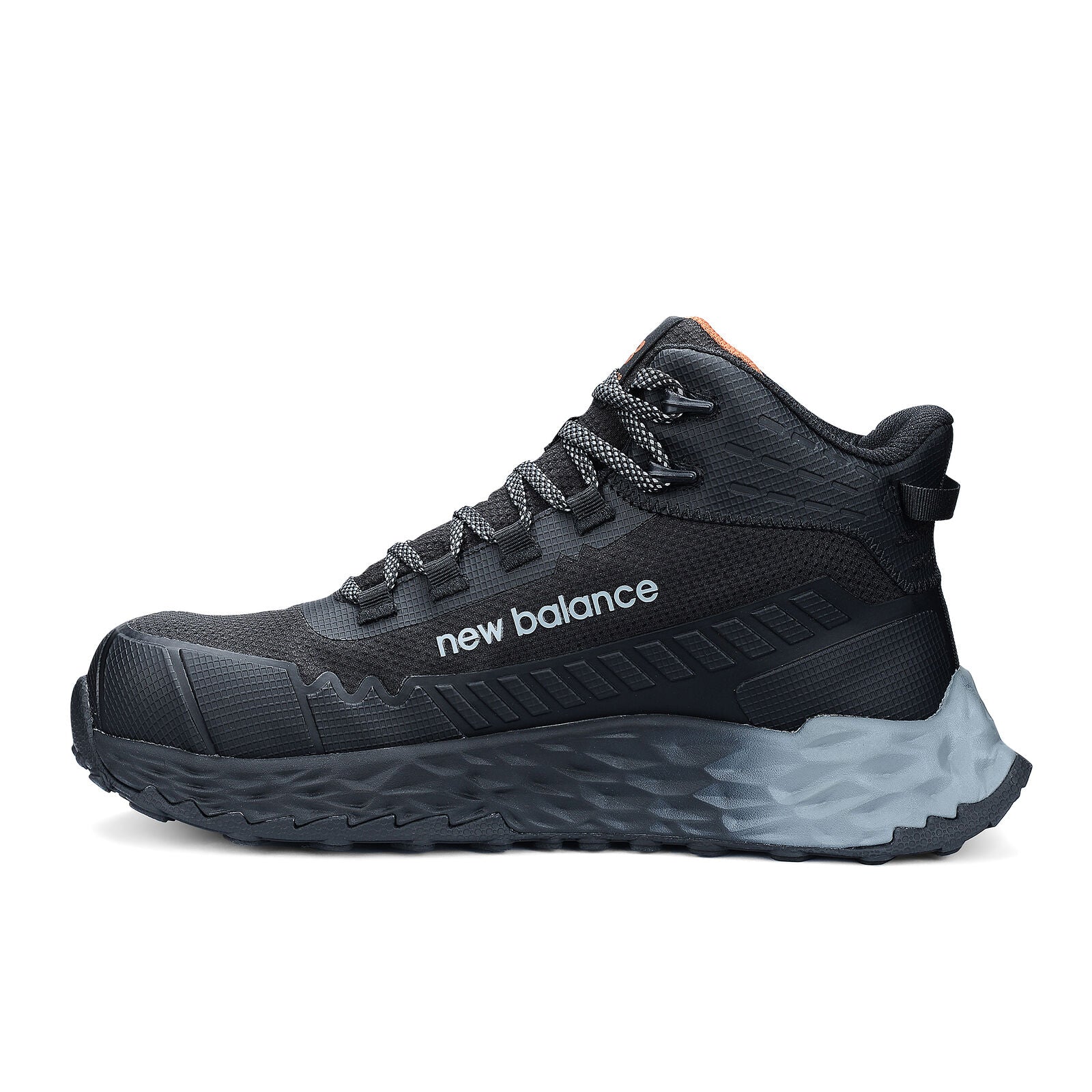 New Balance Womens Cremorne Mid Cut Safety Sneakers (WEFCMCAPBG) Black/Grey - Image 3