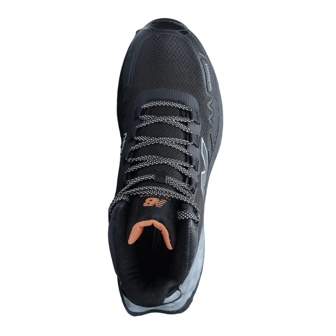 New Balance Womens Cremorne Mid Cut Safety Sneakers (WEFCMCAPBG) Black/Grey - Image 4