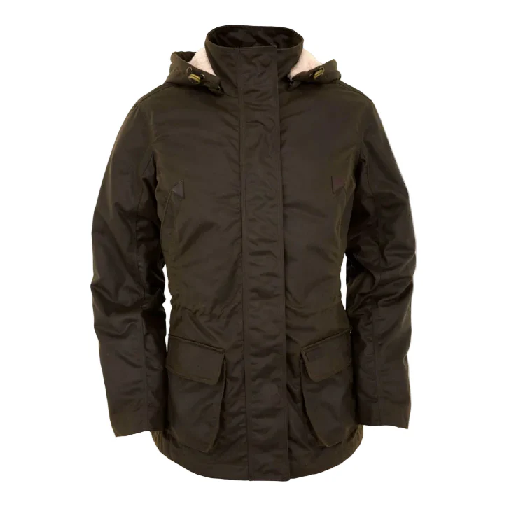 Outback Trading Womens Adelaide Oilskin Jacket (2185) Bronze [SD] - Image 2