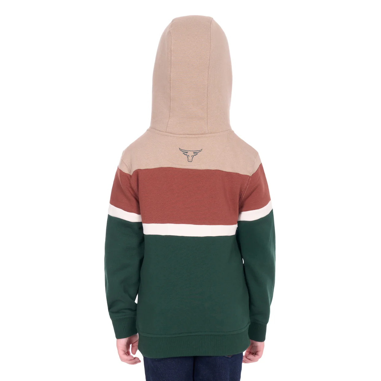 Pure Western Boys Harry Hoodie (P6W3512176) Green/Multi - Image 5