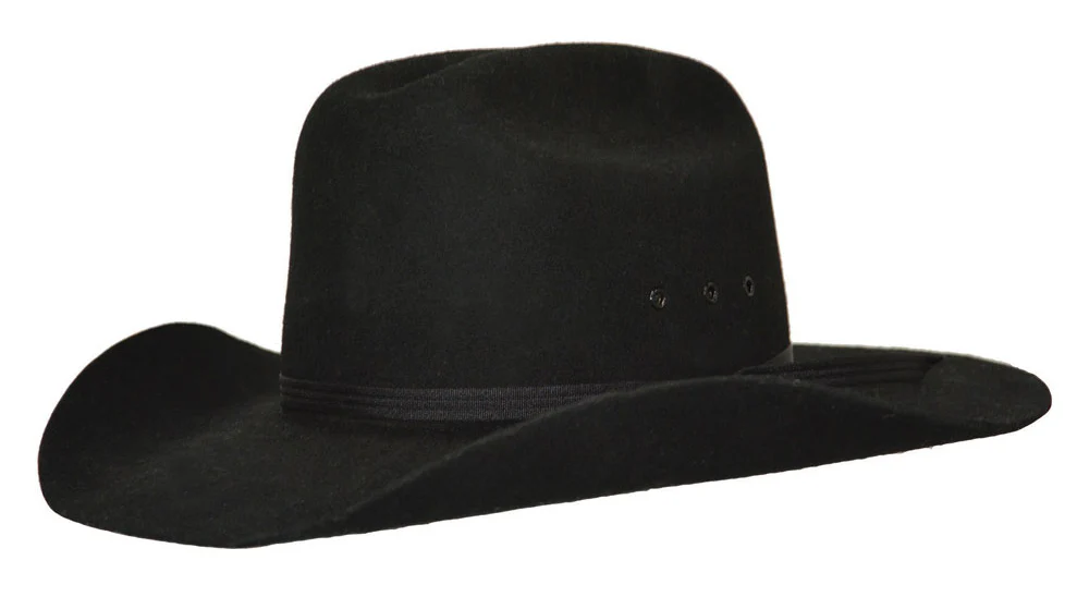 Pure Western Tornado Wool Felt Hat (PCP2004002) Black - Image 8