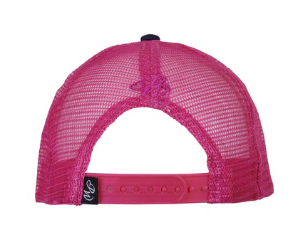 Pure Western Unisex Sybil Trucker Cap (P4W2950CAP) Pink/Navy OSFM [SD] - Image 2