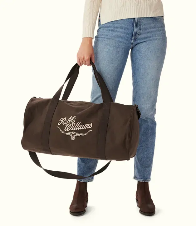 R.M.Williams Ditty Bag (CNL0UCA01) Chocolate - Image 8